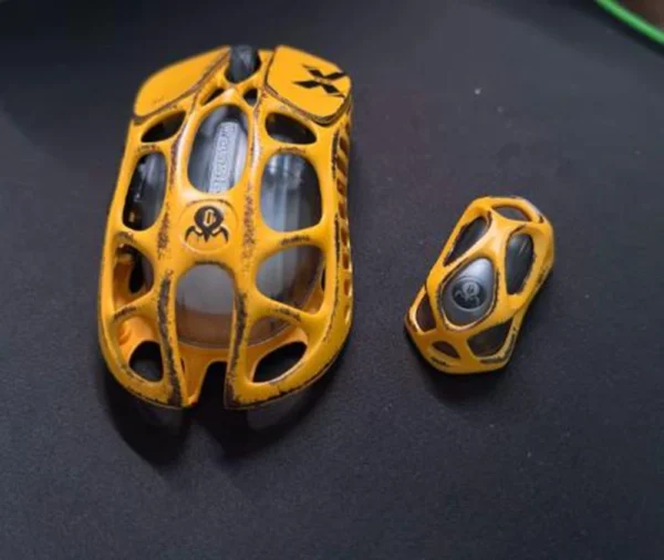 GravaStar MERCURY X Pro Bluetooth RGB Gaming Mouse 32000DPI + 8k Receiver Yellow