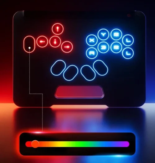 MOJHON Fight Master Wireless Arcade Controller For PC / Switch 1 2 / Android