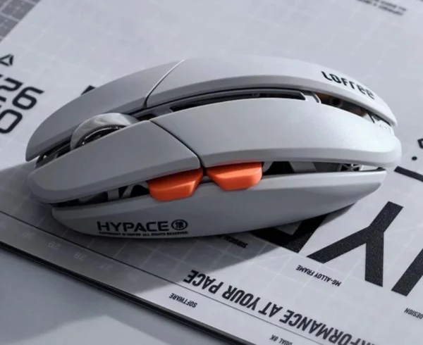 Lofree HYPACE Triple-Mode Wireless Gaming Mouse Hollowed Out Lightweight 4000DPI