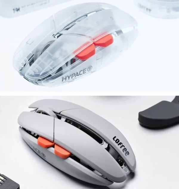 Lofree HYPACE Triple-Mode Wireless Gaming Mouse Hollowed Out Lightweight 4000DPI