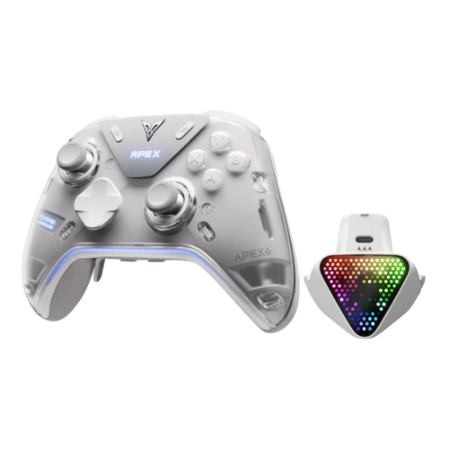 Flydigi Apex 6 Wireless Bluetooth Game Controller Gamepad RGB For PC / Switch