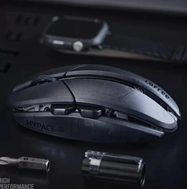 Lofree HYPACE Triple-Mode Wireless Gaming Mouse Hollowed Out Lightweight 4000DPI