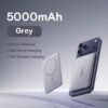 3 Baseus 5000mAh Magnetic Power Bank 15W Wireless 20W Wired Charging Thin Card-Sized Slim Portable Charger