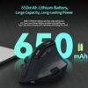 Acer Tri-Mode Silent Rechargeable Ergonomic Wireless Vertical Mouse
