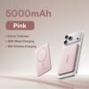 4 Baseus 5000mAh Magnetic Power Bank 15W Wireless 20W Wired Charging Thin Card-Sized Slim Portable Charger