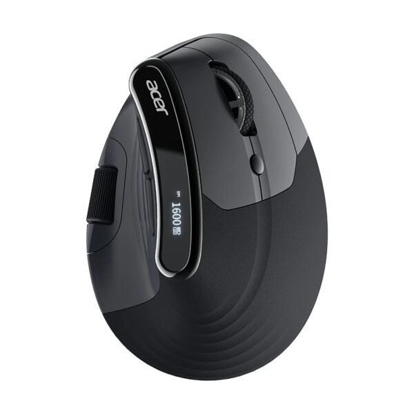 Acer Tri-Mode Silent Rechargeable Ergonomic Wireless Vertical Mouse