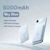 6 Baseus 5000mAh Magnetic Power Bank 15W Wireless 20W Wired Charging Thin Card-Sized Slim Portable Charger
