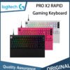 2026 Original Logitech PRO X2 RAPID Wired 8K Magnetic Axis Gaming Keyboard