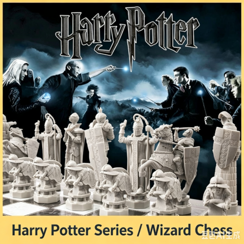 Harry Potter Wizard Chess Action Figure Tables Games Ternurins International Chinese Chess