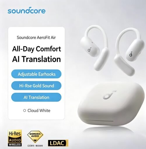 77 SoundCore AeroFIT 2 Ear-hook Earphone AI Translation Wireless Bluetooth Earbuds
