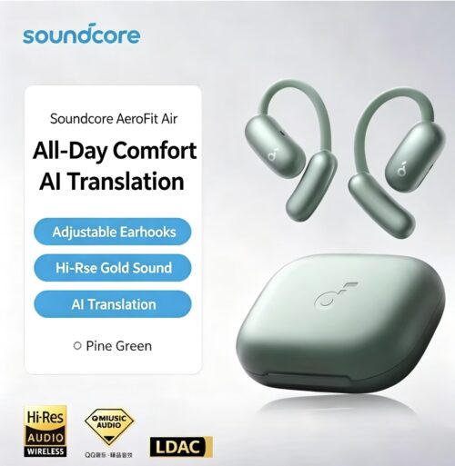 78 SoundCore AeroFIT 2 Ear-hook Earphone AI Translation Wireless Bluetooth Earbuds