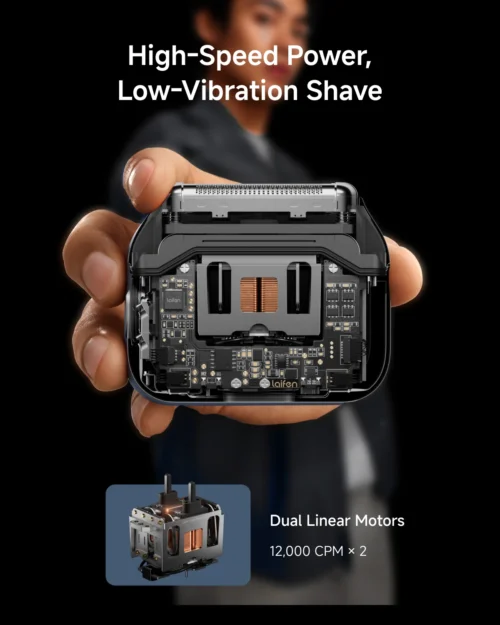 Laifen P3-Blade Electric Shaver with Linear Motor