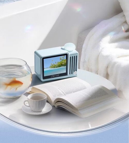 Cat King Inspiration Island Mini Goodnight Lyrics Touchscreen Bluetooth Speaker