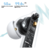 QCY T13PRO TWS bluetooth 6.0 Headset Wireless ANC Earphone