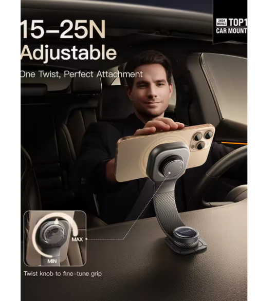 Screenshot_2 Baseus for MagSafe Car Mount, Magnetic Phone Holder for Car, Bendable Memory Titanium Alloy Car Mount Phone Holder