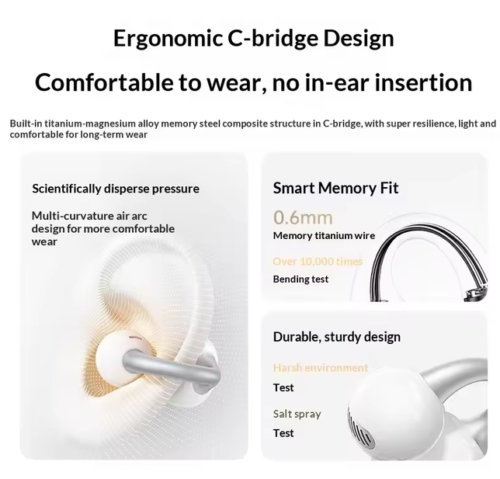 UGREEN S6Pro Ear Clip Bluetooth Earphones
