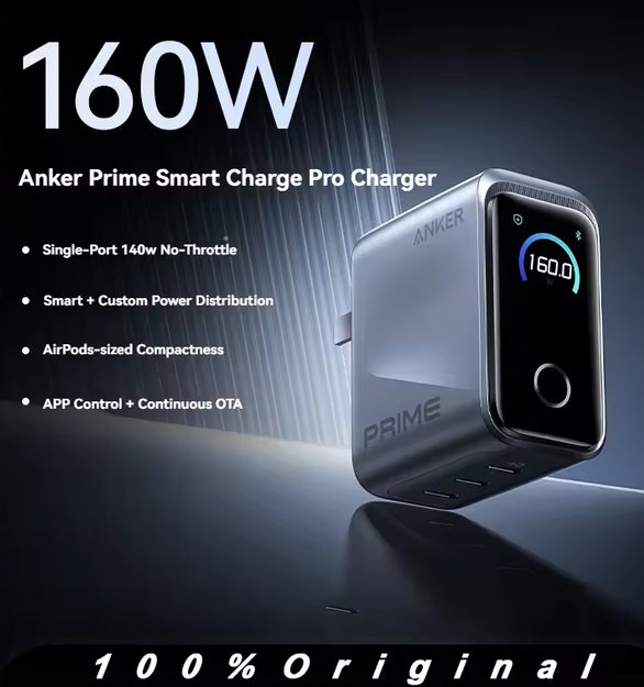 Anker Prime 160W Charger PD3.1 Fast Charging Phone Charger