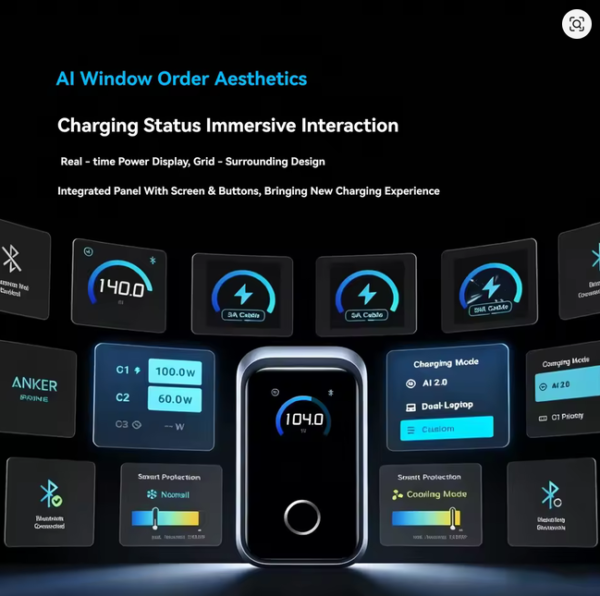 Anker Prime 160W Charger PD3.1 Fast Charging Phone Charger