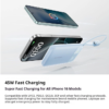 Baseus EnerFill FC11 45W 73Wh Digital Display Fast Charging Power Bank for iPhone 17 17Pro 16 15 14 13 Pro Max