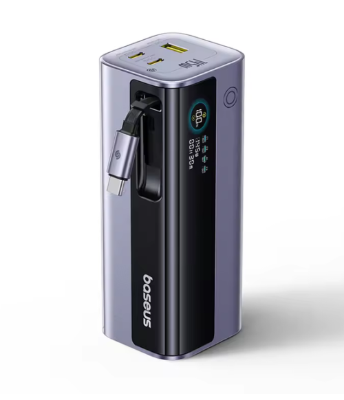 Baseus EnerGeek GR11 Power Bank with Retractable Cable