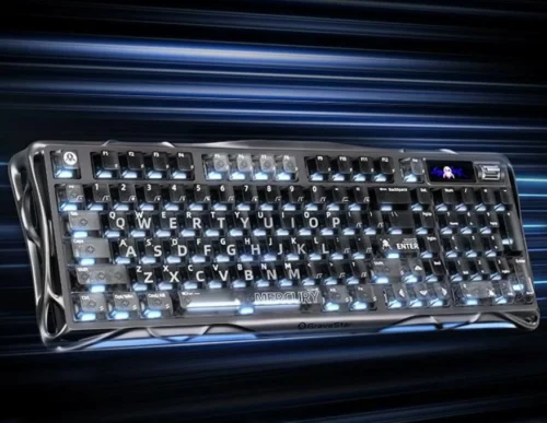 Gravastar K98 Tri-Mode Mechanical Gaming Keyboard 1.65'' RGB For PC Win / MacOS