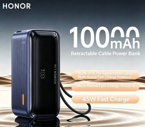 HONOR Power Bank 10000mAh 45W Fast Charging