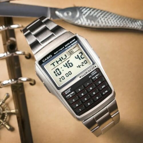 Casio DBC-32D-1A Vintage Data Bank Calculator Watch