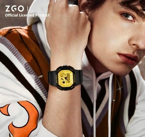ZGO Pokémon collaboration Pikachu sports electronic watch