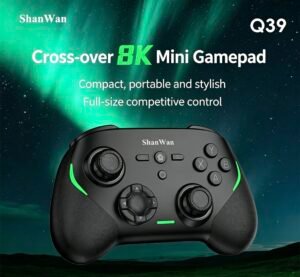 ShanWan Q39 Compact Gaming Controller with Micro-switch Buttons, Split Triggers, and 8K Polling Rate