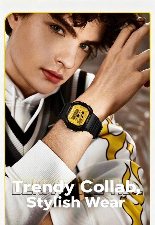 ZGO Pokémon collaboration Pikachu sports electronic watch