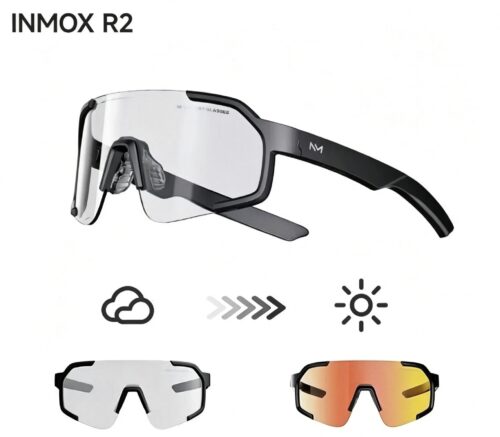 INMOX Smart Audio Color-Changing Glasses: AI-Powered Sports & Outdoor Eyewear with Sand and Eye Protection