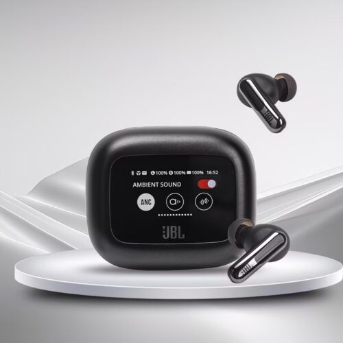 JBL Live Beam 3 - True wireless noise-cancelling closed-stick earbuds, 48Hrs tot