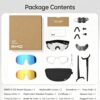 INMOX Smart Audio Color-Changing Glasses: AI-Powered Sports & Outdoor Eyewear with Sand and Eye Protection