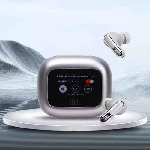 JBL Live Beam 3 - True wireless noise-cancelling closed-stick earbuds, 48Hrs tot