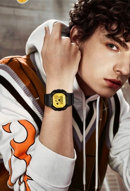 ZGO Pokémon collaboration Pikachu sports electronic watch