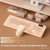 BOW Wireless Tri-Mode Bluetooth RGB Silent Keyboard and Mouse Set