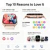 Lenovo Smartwatch Watch Fit slim large screen
