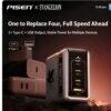 4 Bilibili Pisen Eva Collaboration Model 140W Gallium Nitride Charging Set Four-In-One Fast Charging