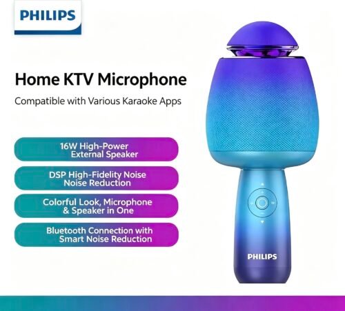 Philips microphone all-in-one mic and speaker