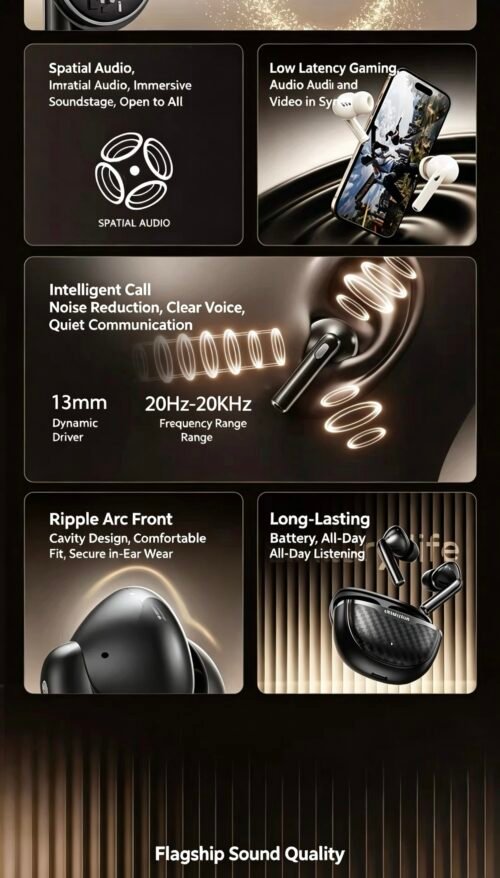 Lenovo 2026 In-Ear Bluetooth Earphones