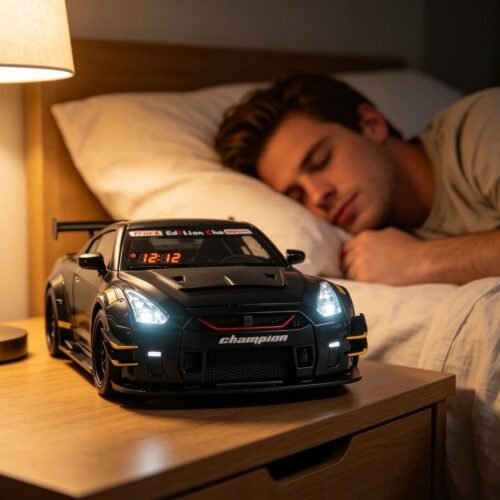 Rechargeable Hypercar Alarm Clock