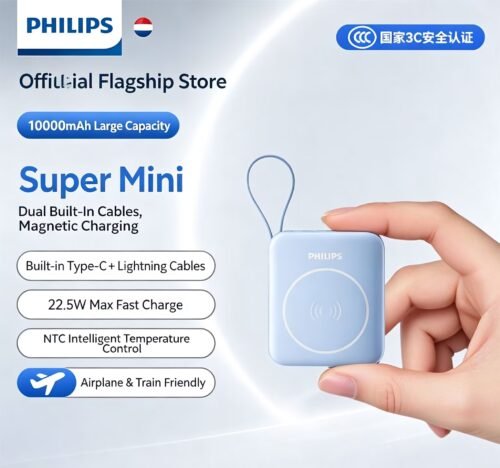 Philips 3C certified 10000mAh 22.5W power bank