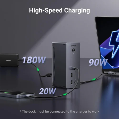 87 UGREEN Revodok Max 13-in-1 Thunderbolt 4 Docking Station