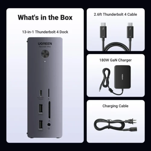 88 UGREEN Revodok Max 13-in-1 Thunderbolt 4 Docking Station