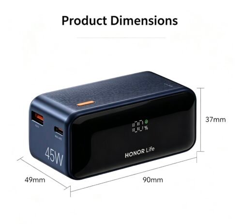 HONOR Power Bank 10000mAh 45W Fast Charging