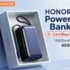 HONOR Power Bank 10000mAh 45W Fast Charging