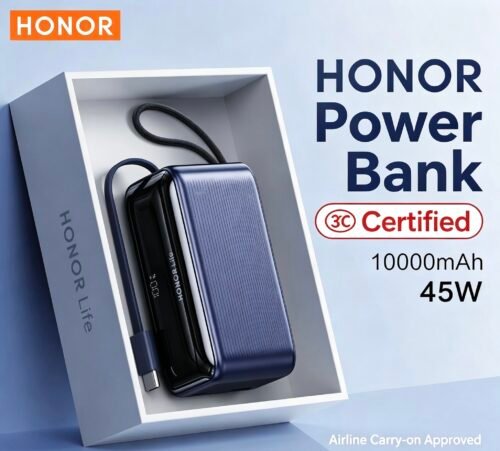 HONOR Power Bank 10000mAh 45W Fast Charging
