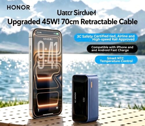 HONOR Power Bank 10000mAh 45W Fast Charging