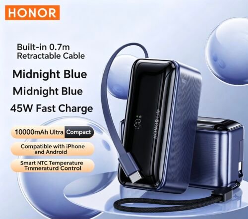 HONOR Power Bank 10000mAh 45W Fast Charging