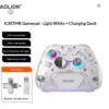 AOLION K30 1000Hz TMR Hall Joystick Tri Mode Wireless Controller Dual Trigger for PC Switch iOS Android